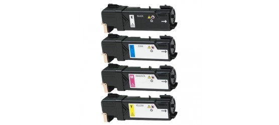 Complete set of 4 Xerox 106R01477/78/79/80 Compatible Laser Cartridges